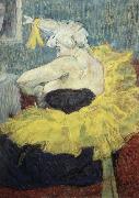 Henri  Toulouse-Lautrec The Clowness Cha-u-Kao oil painting picture wholesale